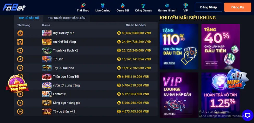 Thương hiệu uy tín c54 casino